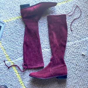 Stuart Weitzman suede tall boot